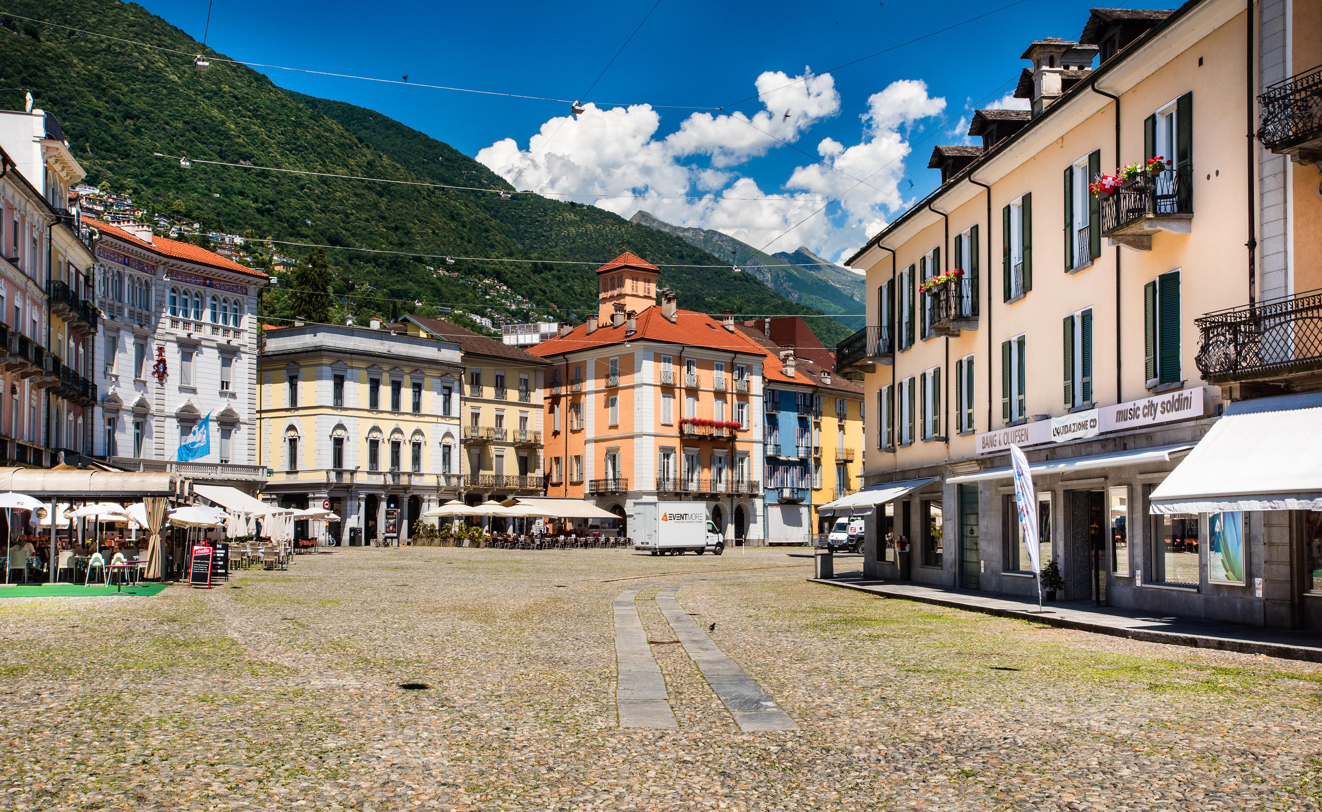 Hotel Dell'Angelo Locarno Exterior foto