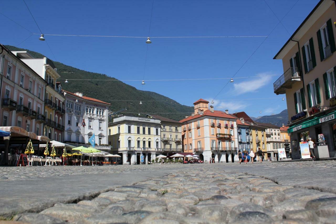 Hotel Dell'Angelo Locarno Exterior foto