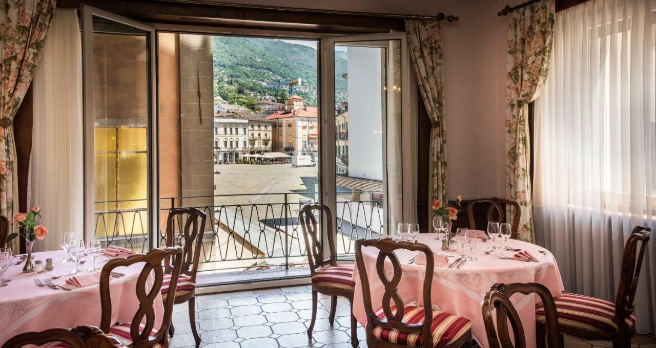Hotel Dell'Angelo Locarno Exterior foto