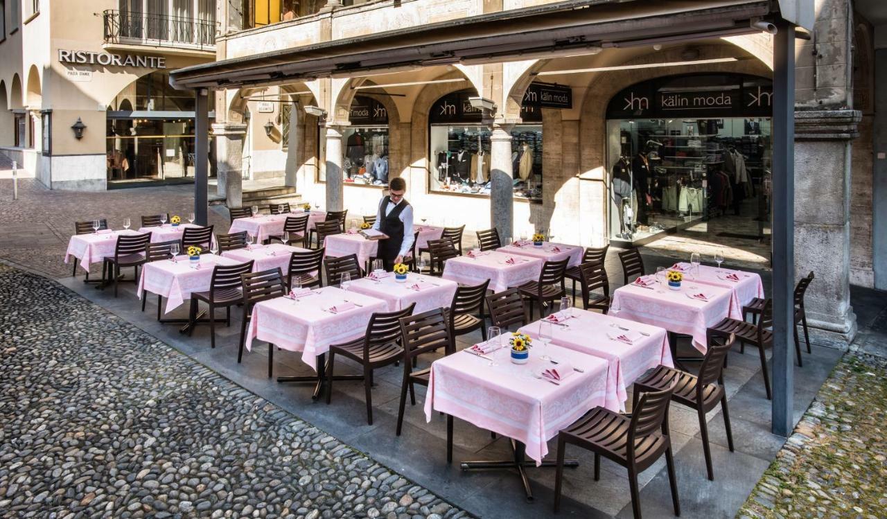 Hotel Dell'Angelo Locarno Exterior foto