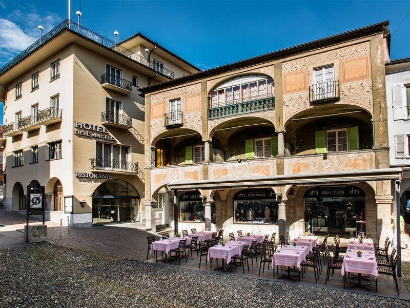 Hotel Dell'Angelo Locarno Exterior foto